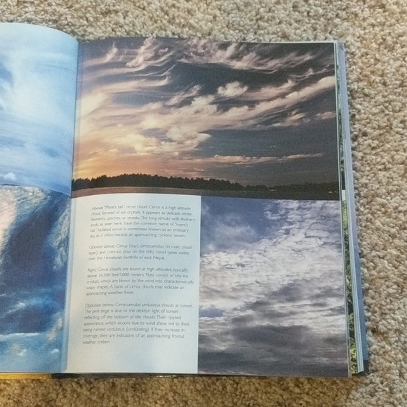 Coffee Table Book Hardcover Weather - Picture 5 of 6